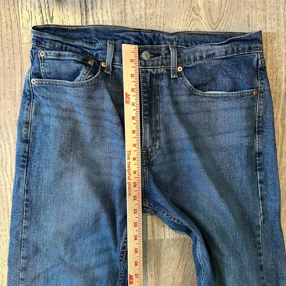 Levi's 505 Jeans Mens‎ Size 34X30 Blue Denim Cotton Classic Regular Straight Fit